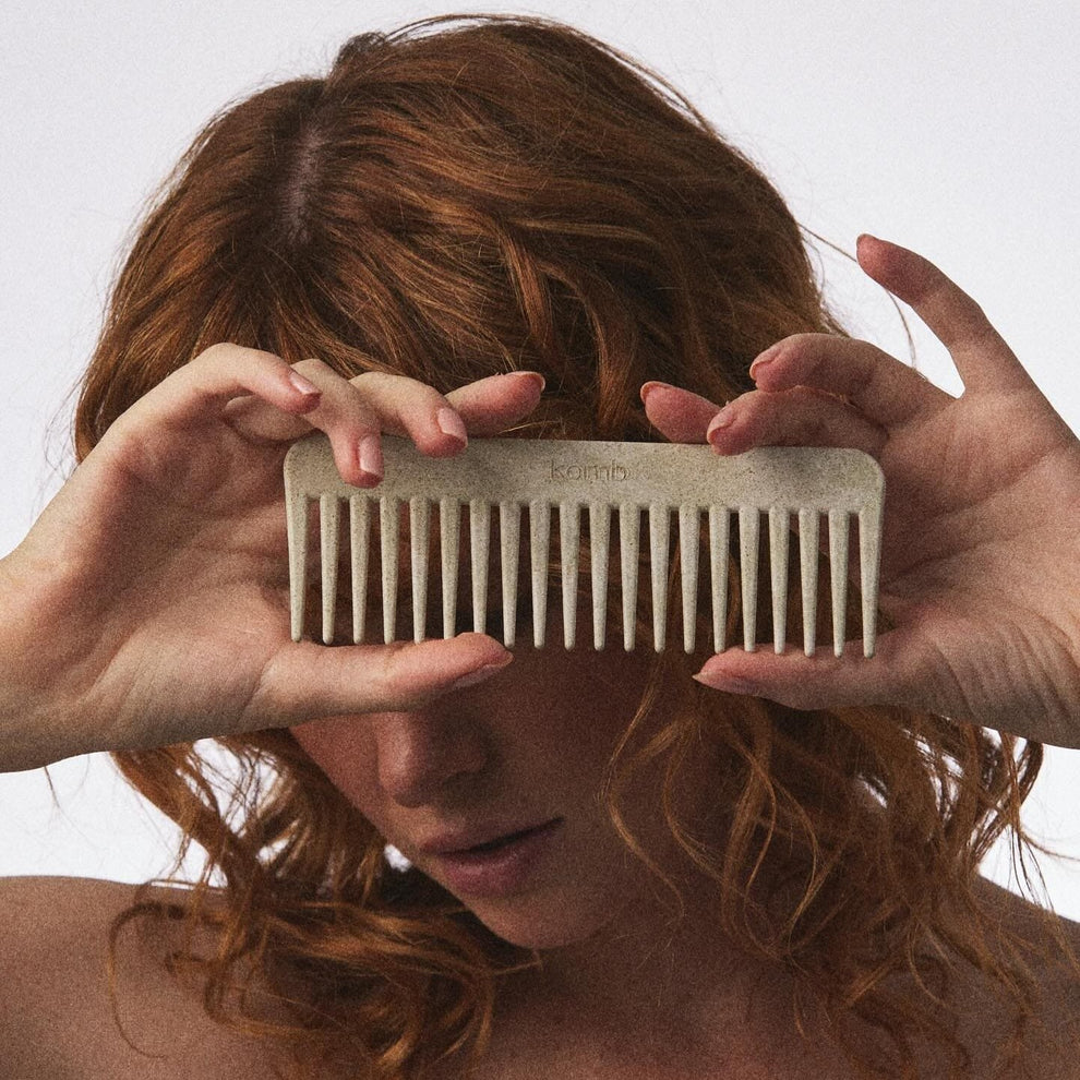 No 1. Wide Tooth Comb (Stone) - Komb – LENNY ROW