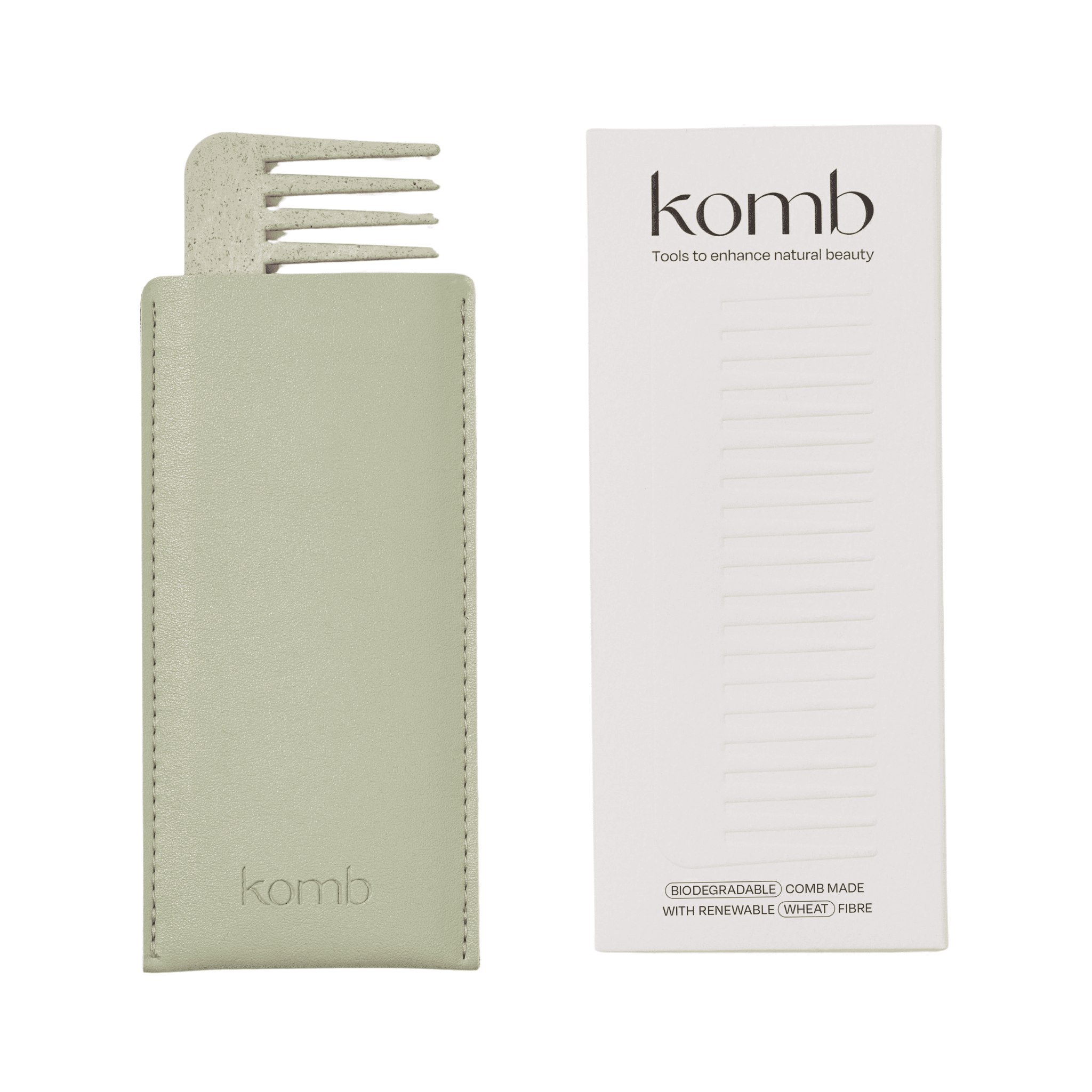 No 1. Wide Tooth Comb (Stone) - Komb – LENNY ROW